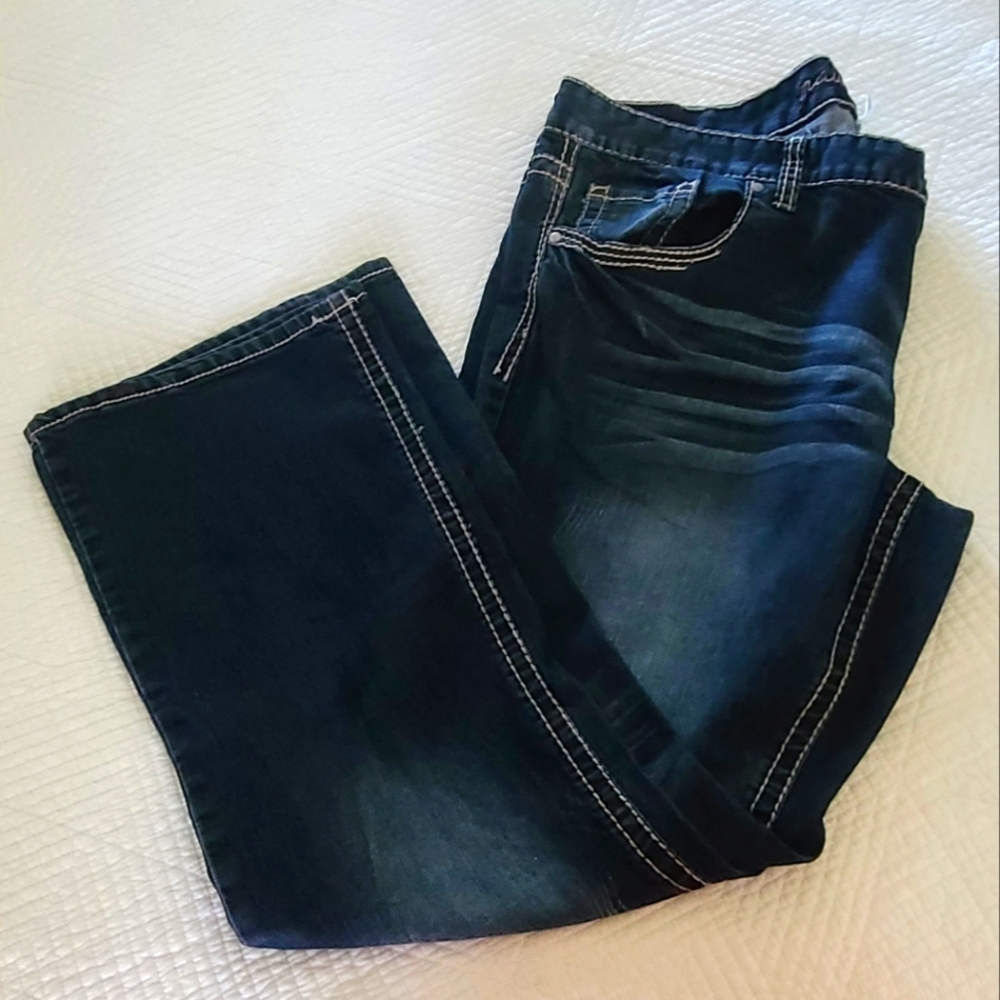 Maurices Dark Wash Boot Cut Jeans